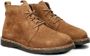 Birkenstock Uppsala Mid Shearling gevoerde suède veterboots cognac - Thumbnail 7