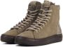 Blackstone Premium Leren Sneaker met Schapenvacht Voering Brown Dames - Thumbnail 6