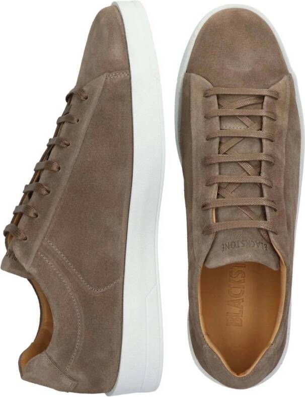 Blackstone Victor suède sneakers bruin