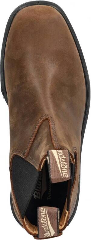 BLUNDSTONE leren chelseaboots bruin