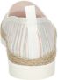 Bobs Flexapdrille 3.0 gestreepte espadrilles wit pastel - Thumbnail 3