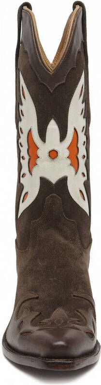 Bootstock Eagle brown leren cowboylaarzen bruin