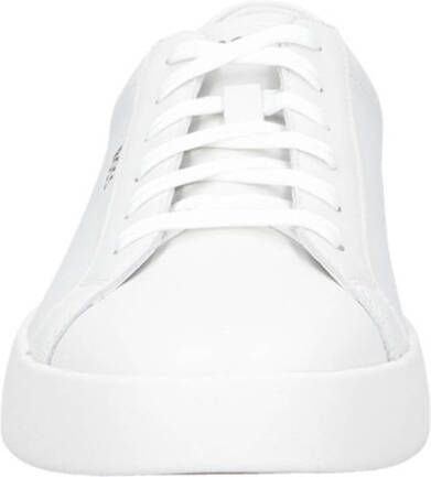 BOSS leren sneakers wit