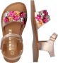 Braqeez Cally Call leren sandalen lichtroze Meisjes Leer Bloemen 26 - Thumbnail 5