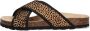 Braqeez 422422-513 Meisjes Slippers Beige Print Imitatieleer Geen Sluiting - Thumbnail 4