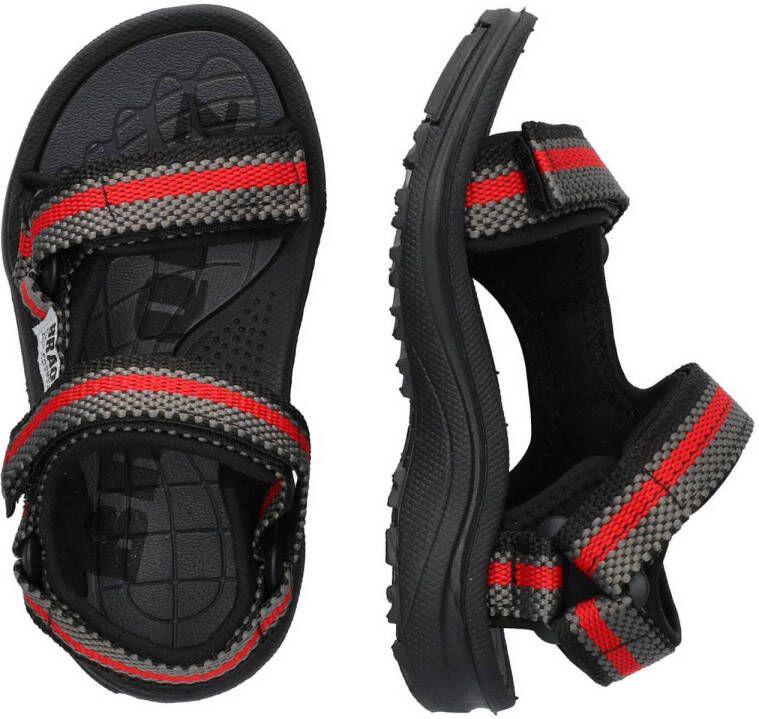 Braqeez Sky Sport sandalen grijs