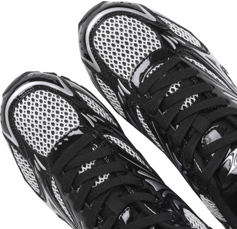 BRONX Tro-nic sneakers zwart zilver