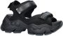 Buffalo Binary chunky sandalen zwart - Thumbnail 3