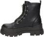 Buffalo chunky bikerboots zwart - Thumbnail 2