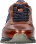 Bugatti leren sneakers cognac - Thumbnail 3