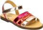 Bullboxer sandalen roze oranje goud Meisjes Imitatieleer Meerkleurig 39 - Thumbnail 9