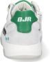 BunniesJR Bunnies JR 223352-401 Jongens Lage Sneakers Wit Groen Leer Veter - Thumbnail 5