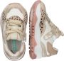 BunniesJR 225375-994 Meisjes Lage Sneakers Beige Wit Leer Veters - Thumbnail 5