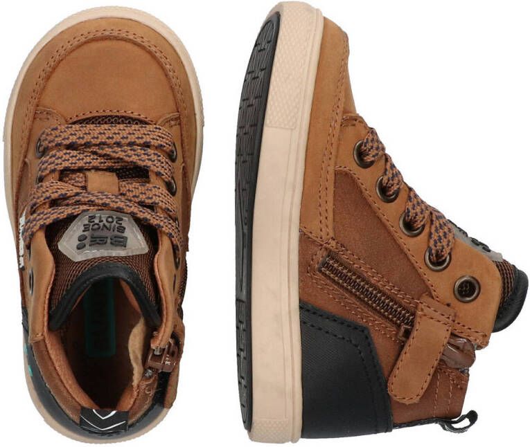 BunniesJR leren sneakers cognac