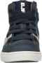 BunniesJR 224751-129 Jongens Hoge Sneakers Blauw Leer Veters - Thumbnail 5