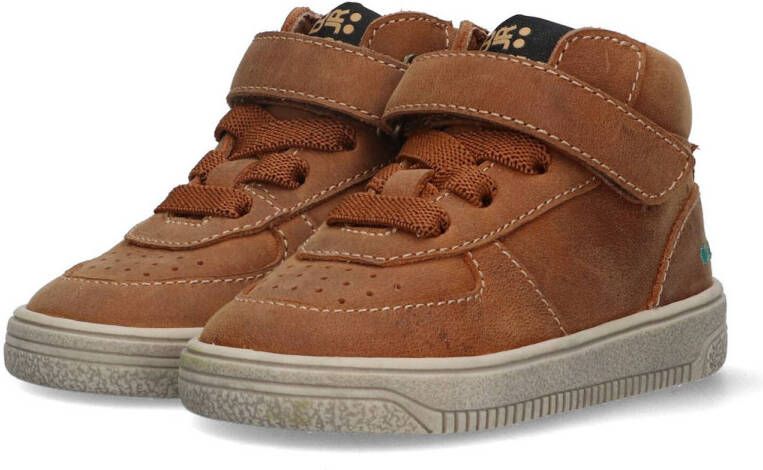 BunniesJR Mave Mallow leren sneakers cognac