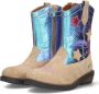 BunniesJR 224826-408 Meisjes Cowboy Boots Taupe Suède Ritssluiting - Thumbnail 3