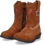 BunniesJR 224827-413 Meisjes Cowboy Boots Bruin Suède Ritssluiting - Thumbnail 5