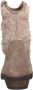 BunniesJR 224827-408 Meisjes Cowboy Boots Taupe Suède Ritssluiting - Thumbnail 4