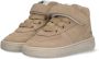 BunniesJR 224650-408 Meisjes Hoge Sneakers Taupe Suède Veters - Thumbnail 3