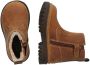 BunniesJR 224702-513 Jongens Biker Boots Bruin Suède Ritssluiting - Thumbnail 5