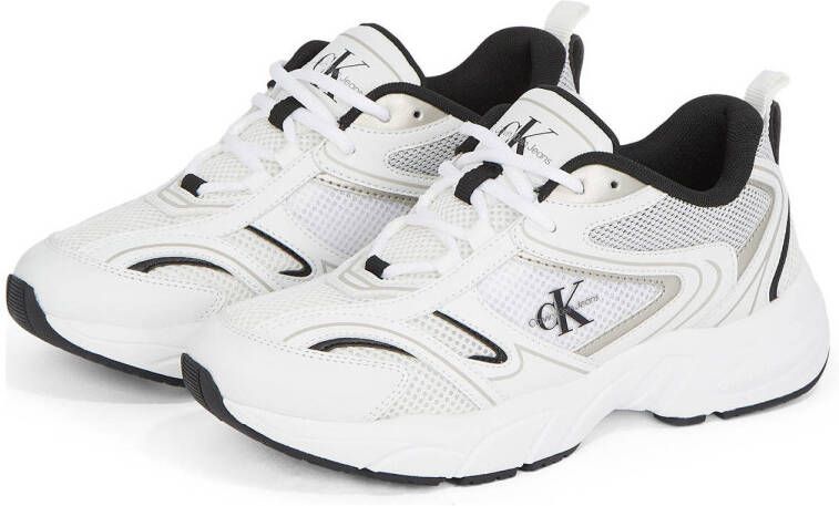 Calvin Klein chunky sneakers wit zwart