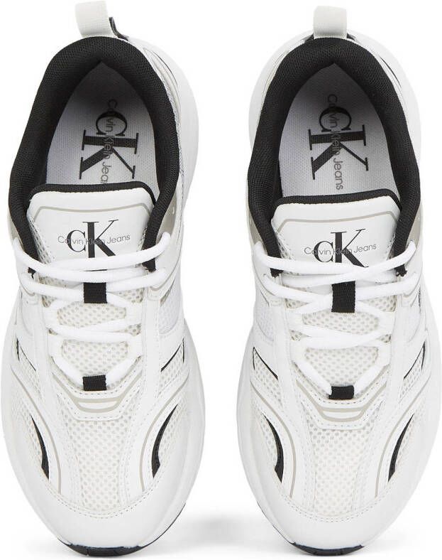 Calvin Klein chunky sneakers wit zwart