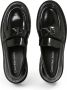 Calvin Klein Metallic Combat Loafer Herfst Winter Collectie Black Dames - Thumbnail 4