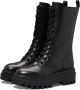 CALVIN KLEIN JEANS chunky leren veterboots zwart - Thumbnail 3