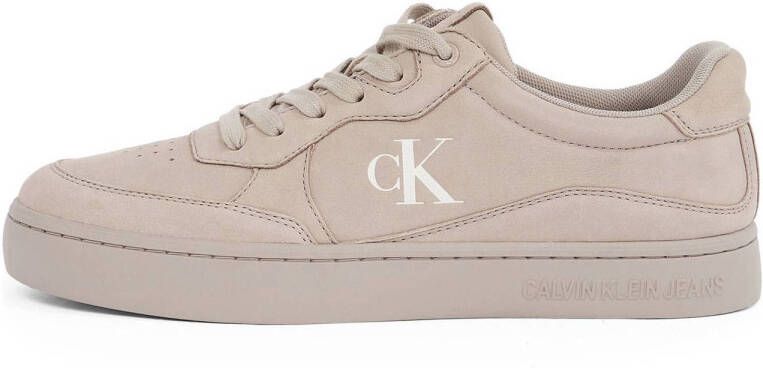 CALVIN KLEIN JEANS nubuck sneakers lichtgrijs