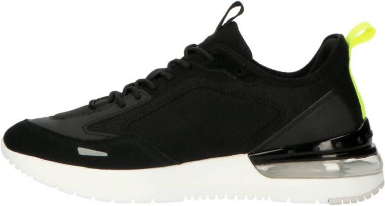 CALVIN KLEIN JEANS suède sneakers zwart