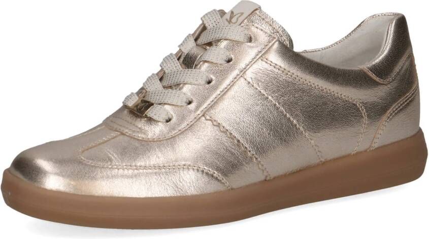 Caprice Manou leren sneakers goud