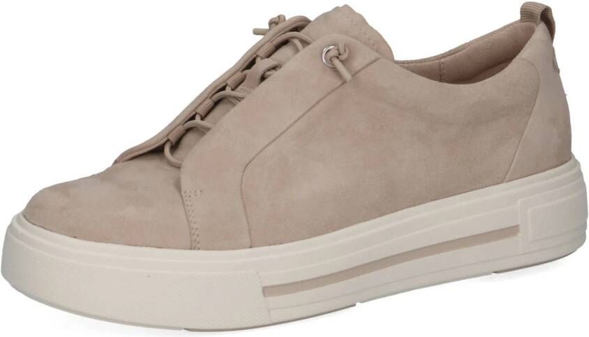 Caprice Manou suède sneakers beige