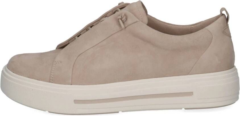 Caprice Manou suède sneakers beige