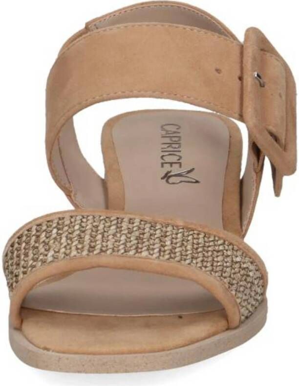 Caprice Siena leren sandalette beige