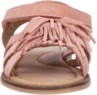 Clic! leren sandalen roze