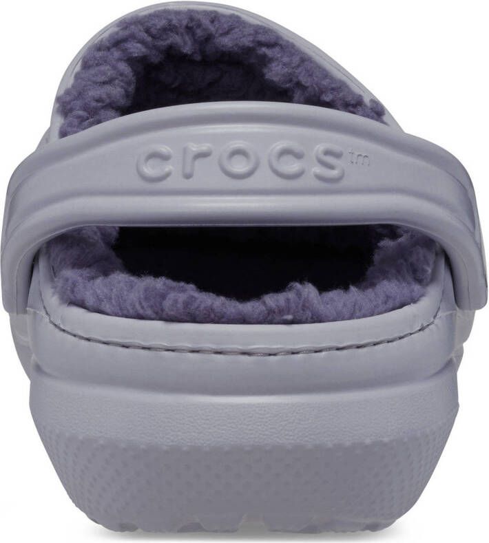 Crocs gevoerde clogs lilagrijs