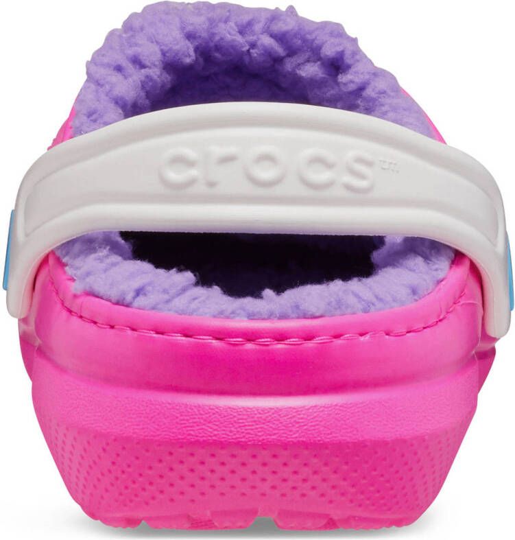 Crocs gevoerde clogs roze lila