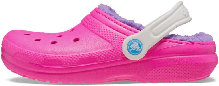 Crocs gevoerde clogs roze lila