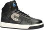 Cruyff Junior Trophy Hi Sneakers Jongens Zwart - Thumbnail 5