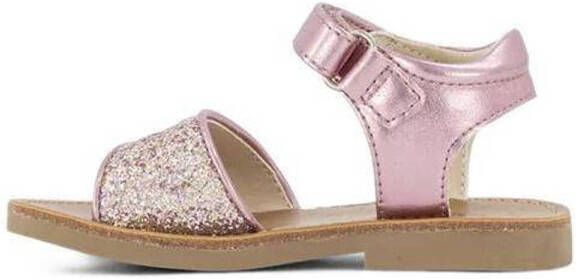 Cupcake Couture sandalen met glitters roze