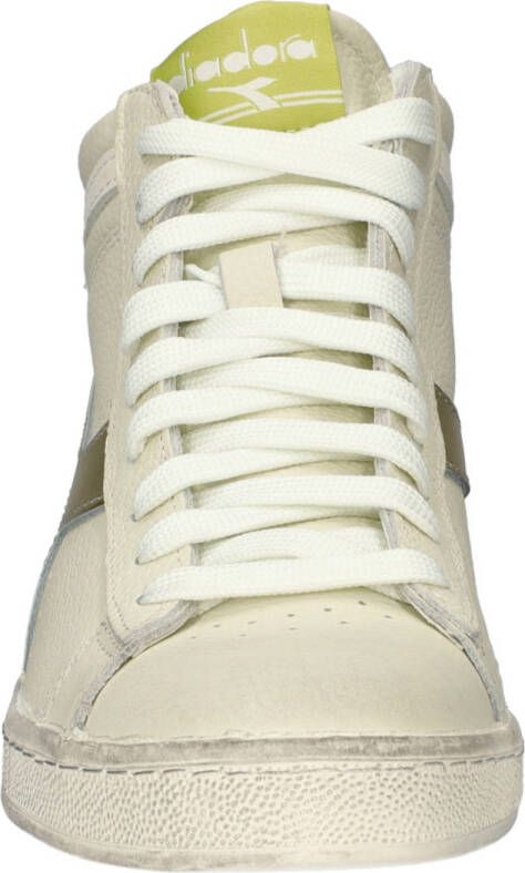 Diadora Game L High leren sneakers ecru