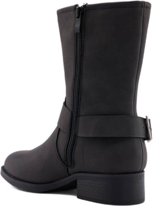 Oxmox bikerboots zwart