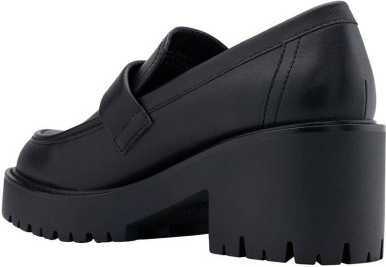 chunky loafers zwart