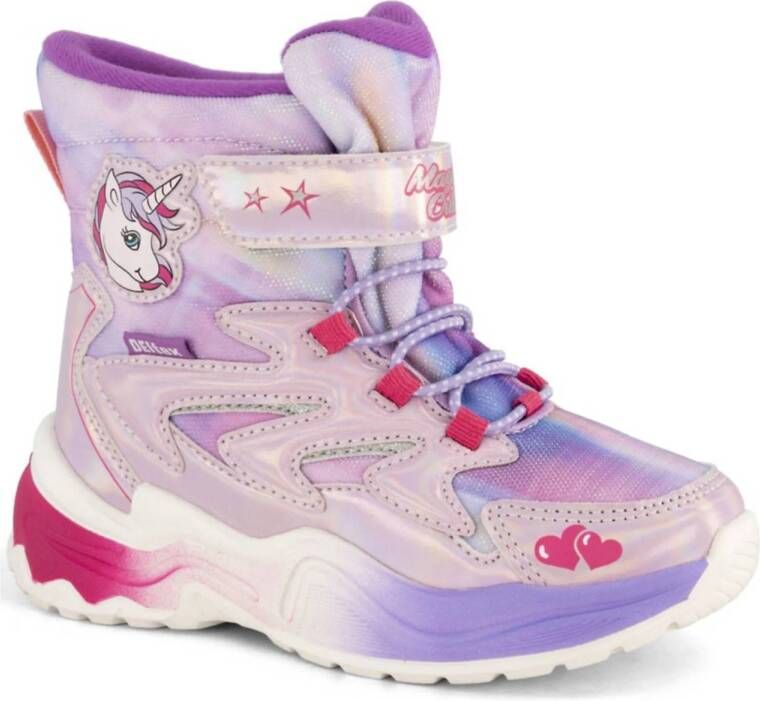 Graceland enkelboots roze lila