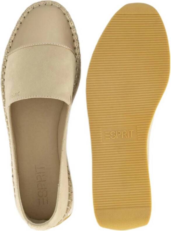 ESPRIT espadrilles beige goud