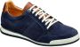 Van Lier Magnus suède sneakers donkerblauw - Thumbnail 2