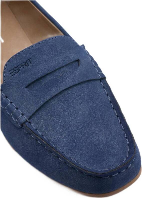 ESPRIT mocassins donkerblauw