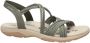 Skechers Sandalen REGGAE SLIM TURN IT UP met elastische riempjes - Thumbnail 8