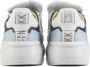 Nubikk Roque Roman M leren sneakers wit blauw - Thumbnail 3